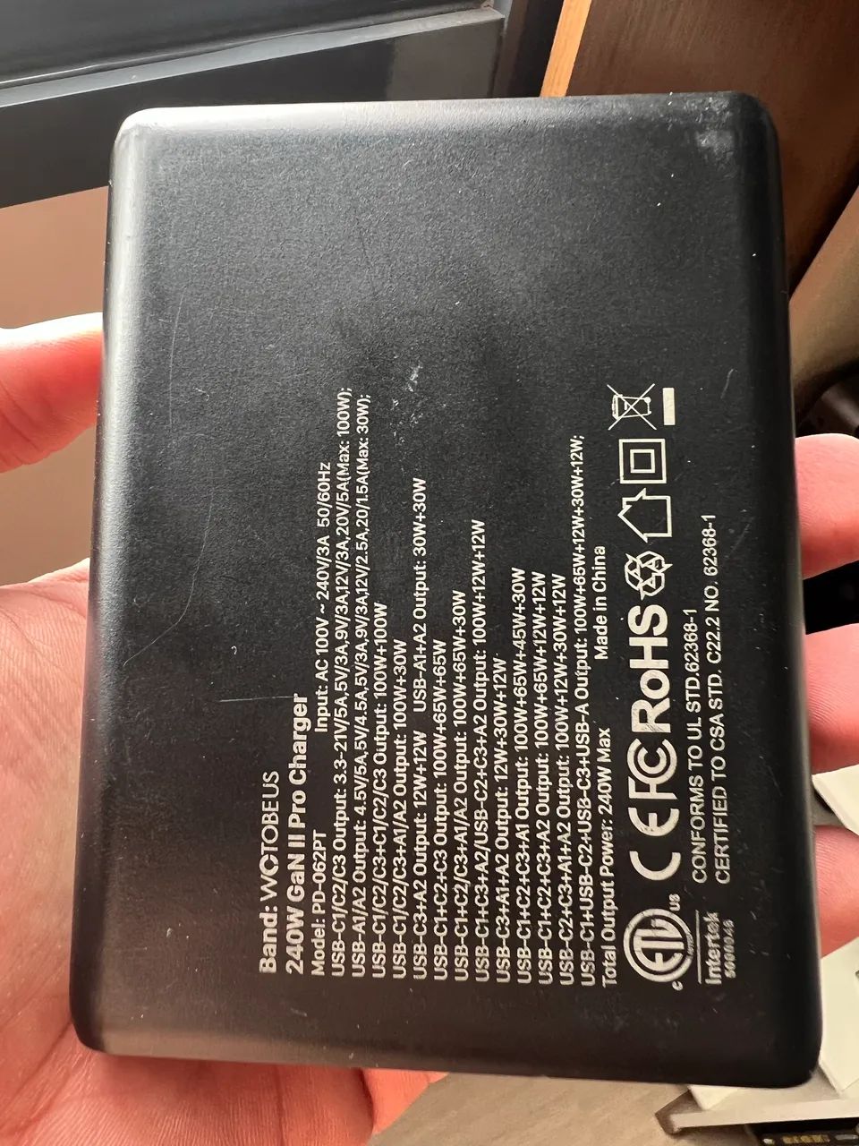 Carregador celular e notebook 240w - Foto 3
