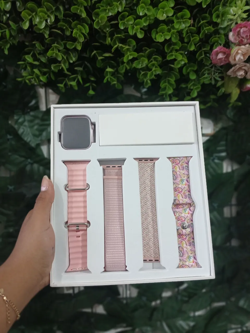 Smartwatch com Pulseiras Intercambiáveis