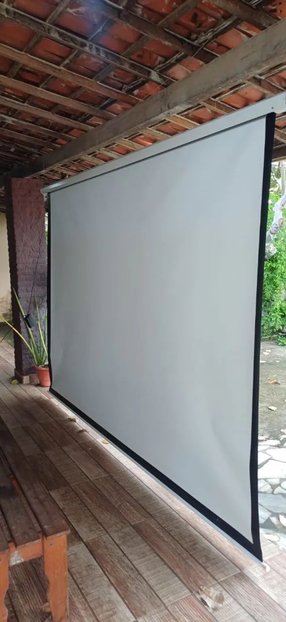 Tela de Projeção Retrátil - Foto 3