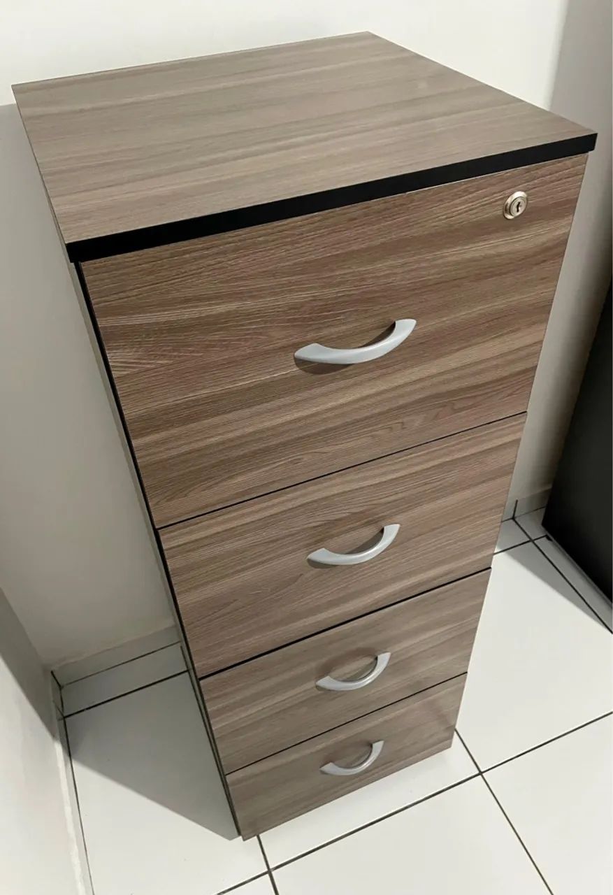 Vende-se Arquivo Gaveteiro Amadeirado - Foto 2