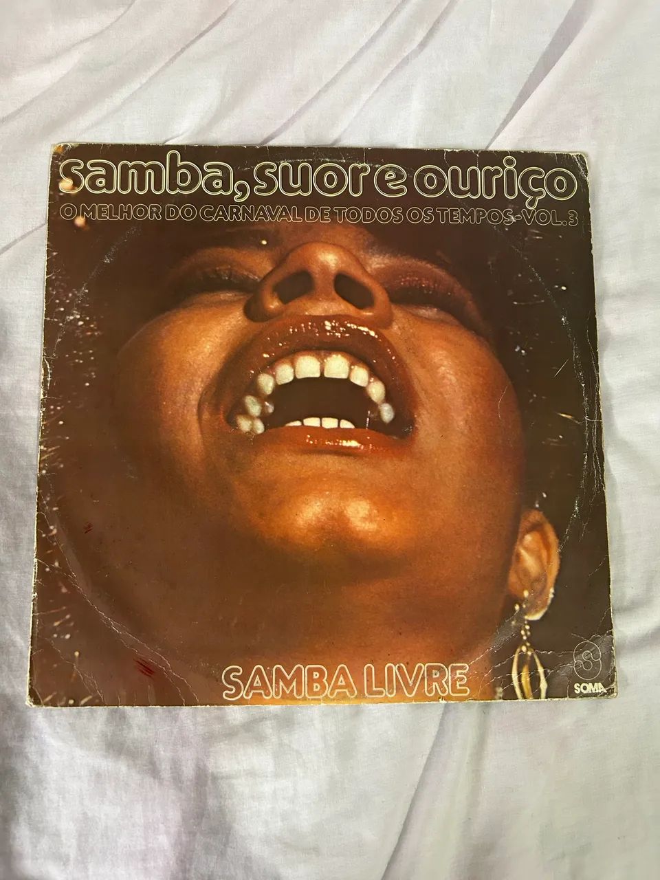 Disco de vinil Samba, suor e ouriço 1978