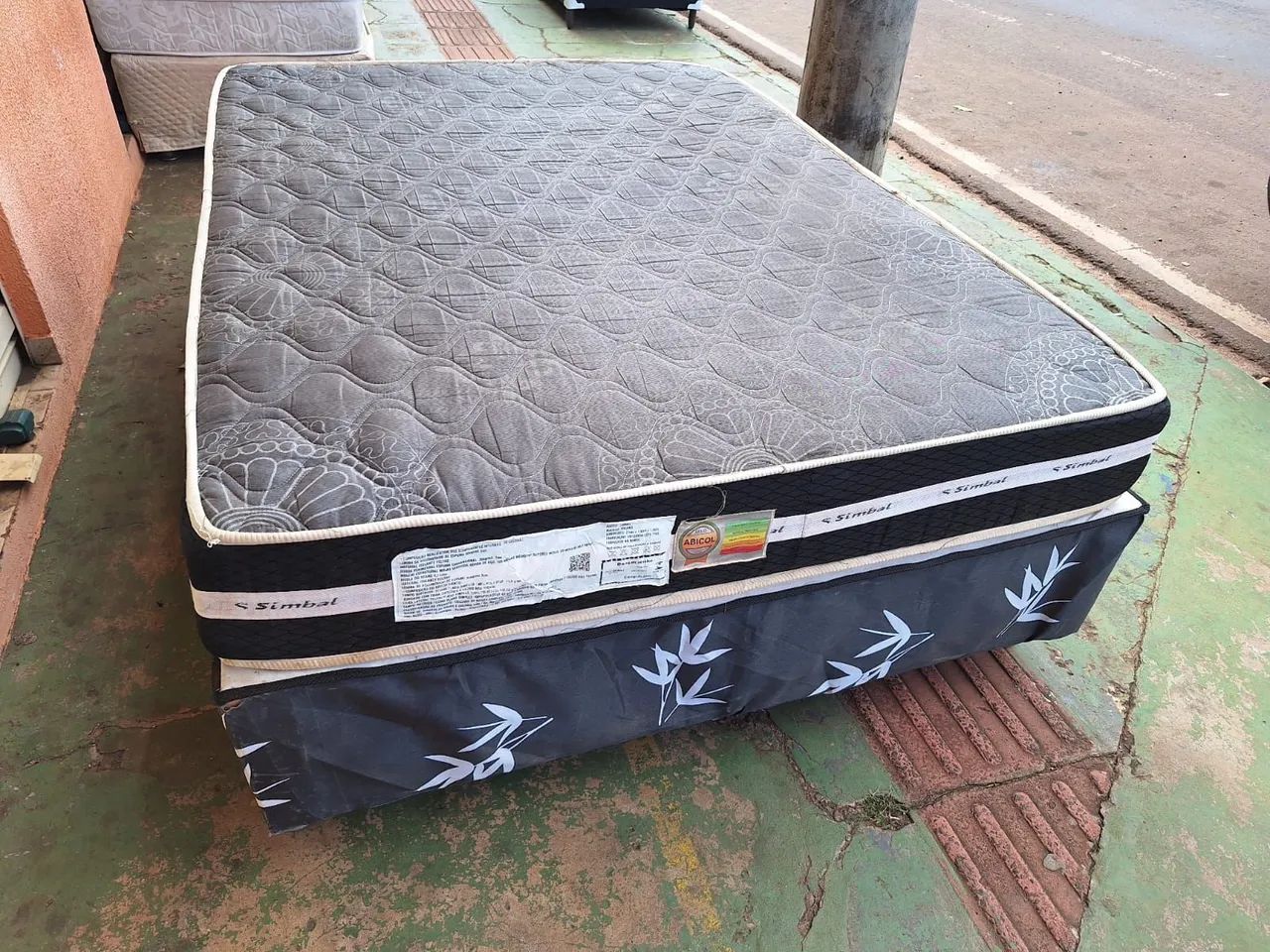 Cama box de casal com colchão  - Foto 3