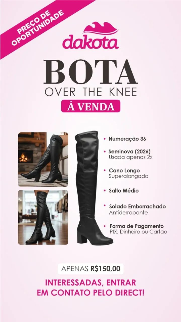 Bota over the knee