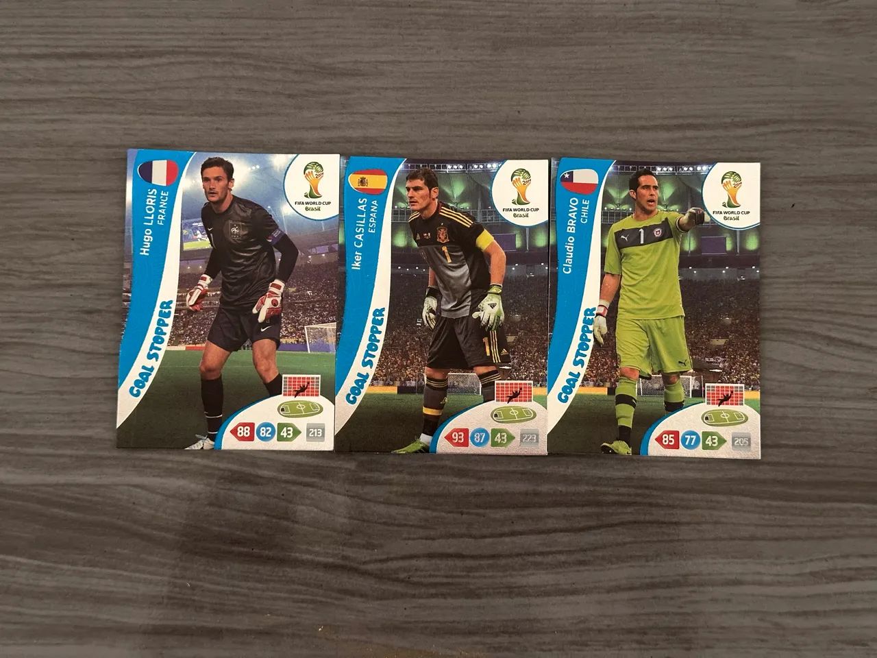 card goal stopper copa 2014 adrenalyn