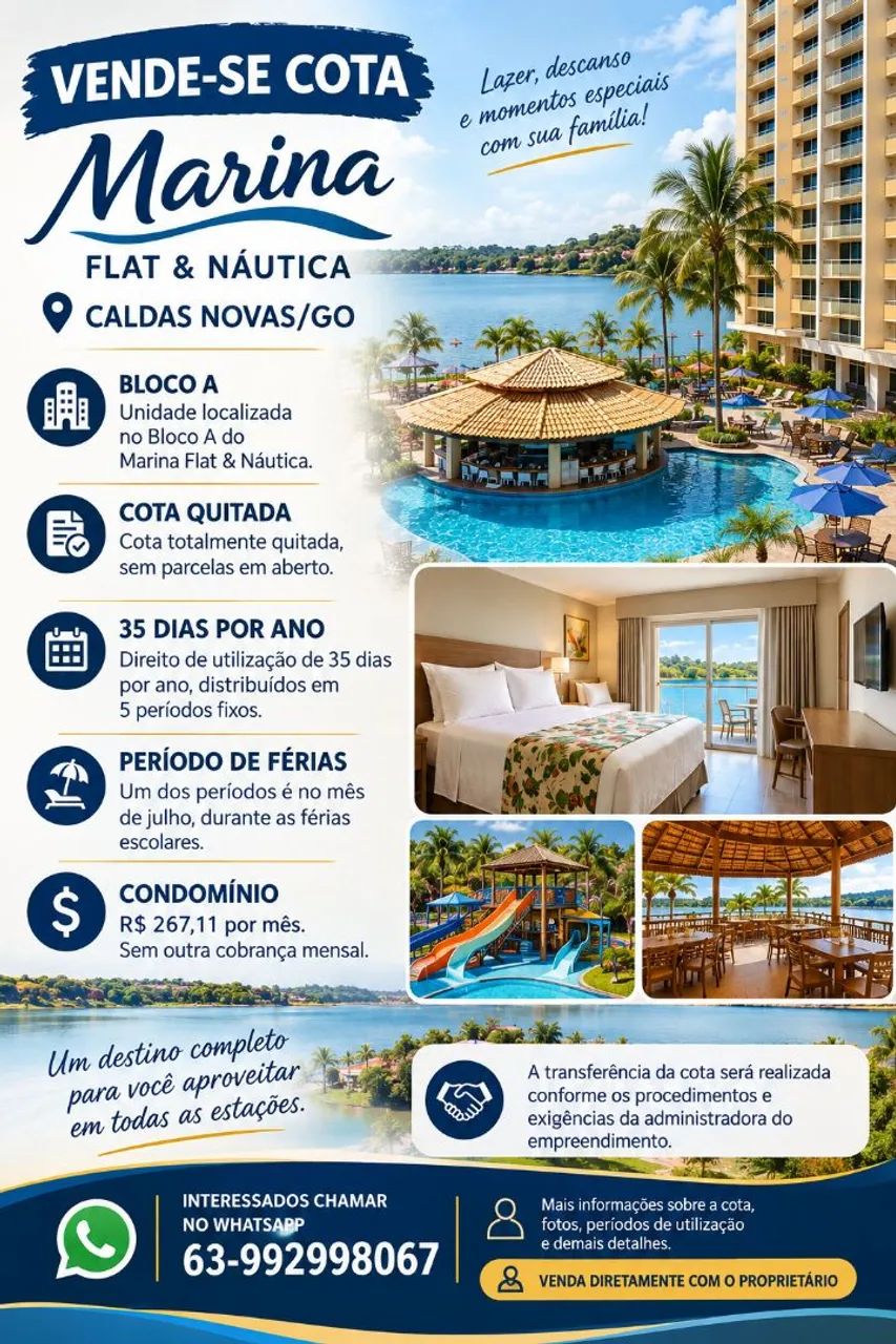 Flat Caldas Novas