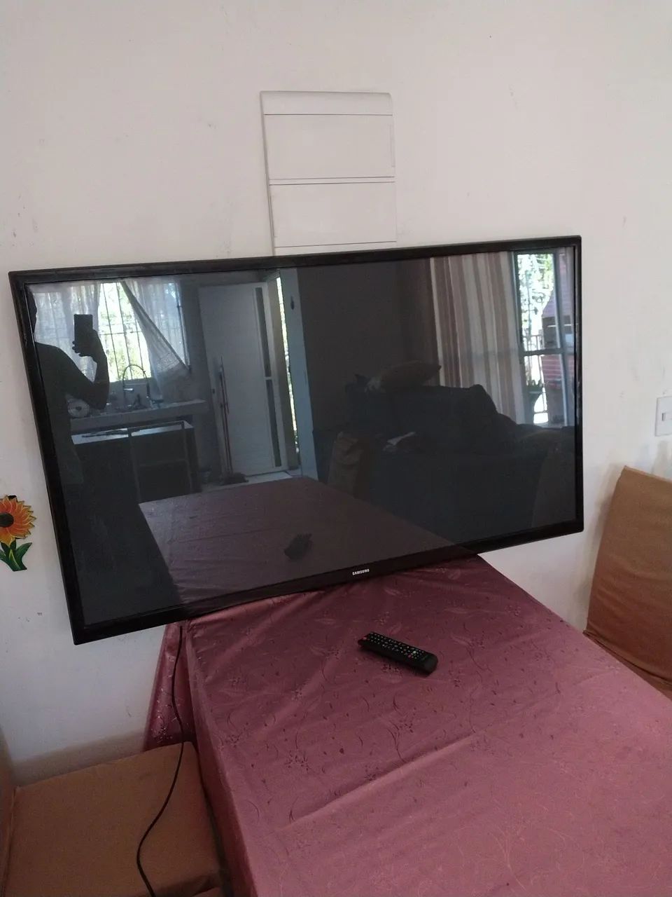 TV plasma 60 polegadas funcionando normal 