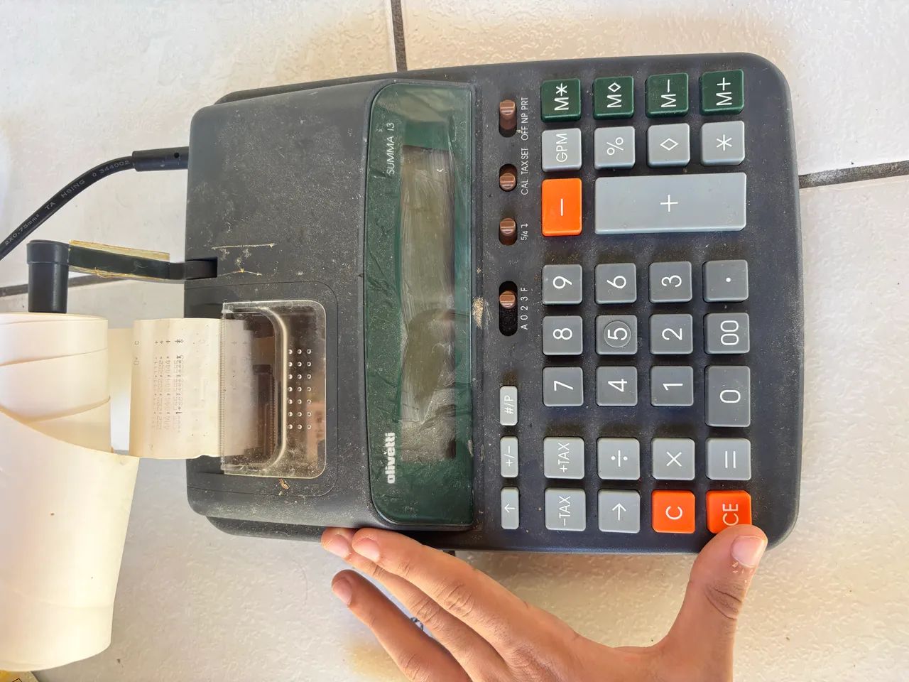 Calculadora Olivetti Summa 13 Plus - Foto 5