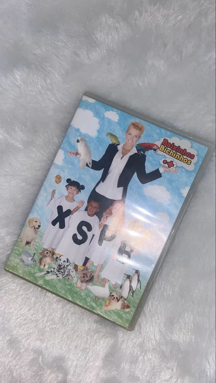 Dvd xuxa xspb baixinhos bichinhos 