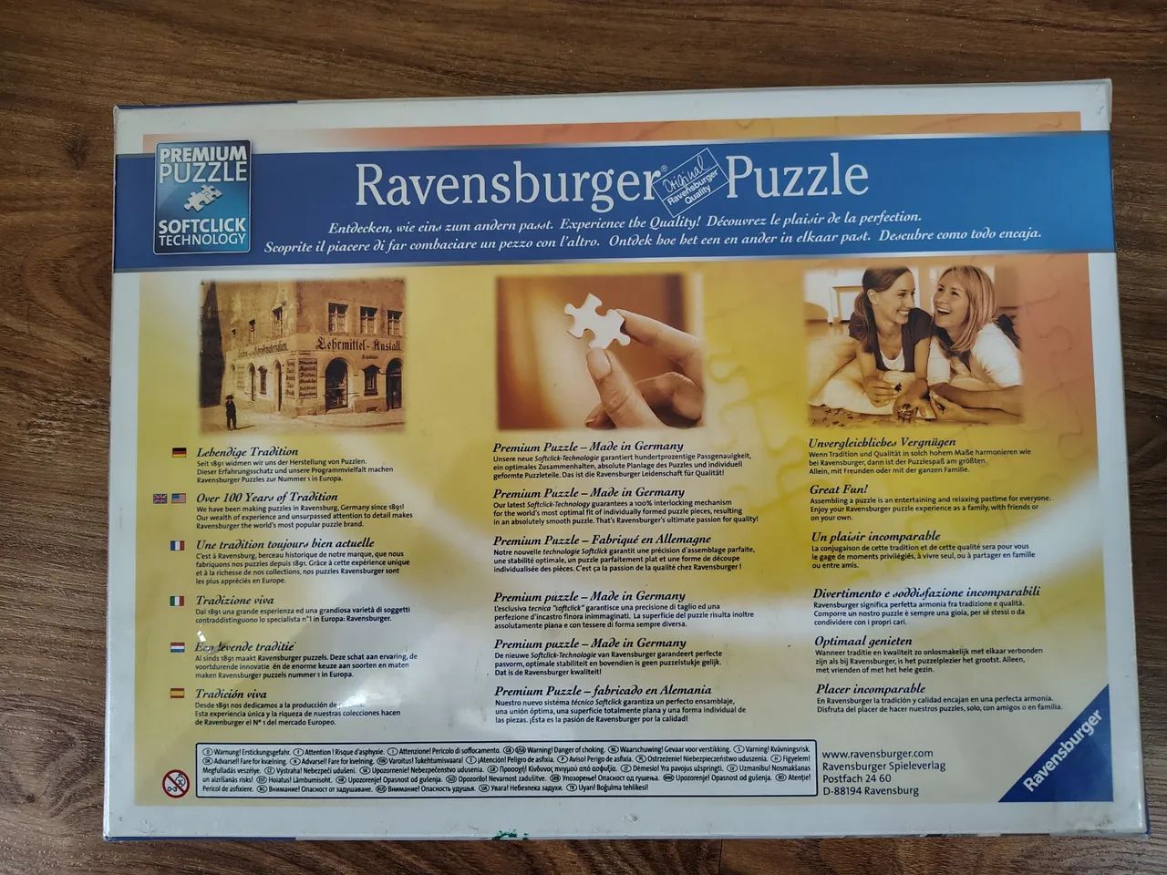 Quebra cabeça 1000 peças Ravensburger - Foto 2
