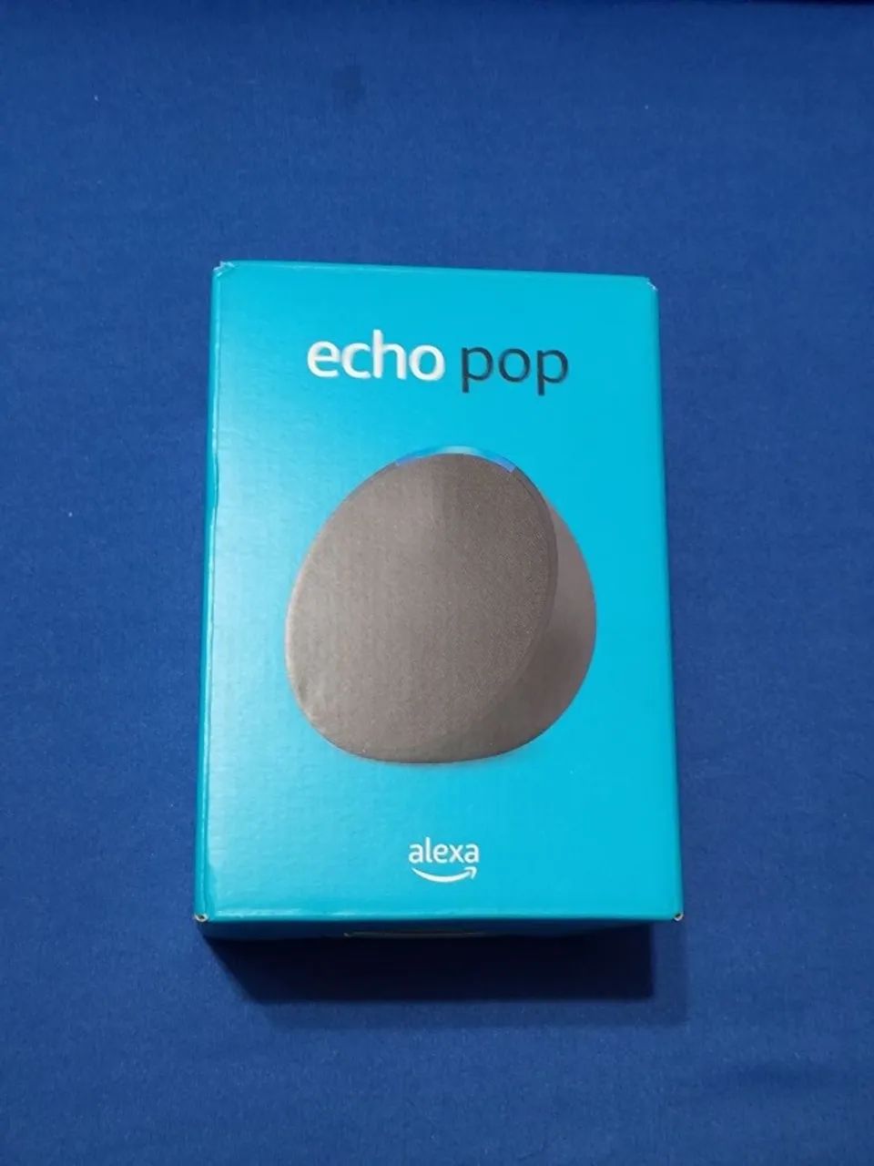Echo Pop | Smart speaker compacto com som envolvente e Alexa | Cor Preta