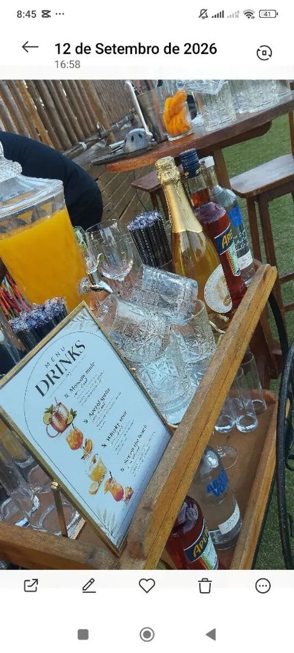 Coquetel para sua festa 