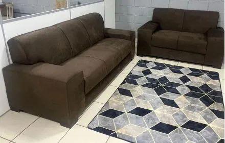 Conjunto Sofá Olinda 2 e 3 Lugares Novo varios modelos