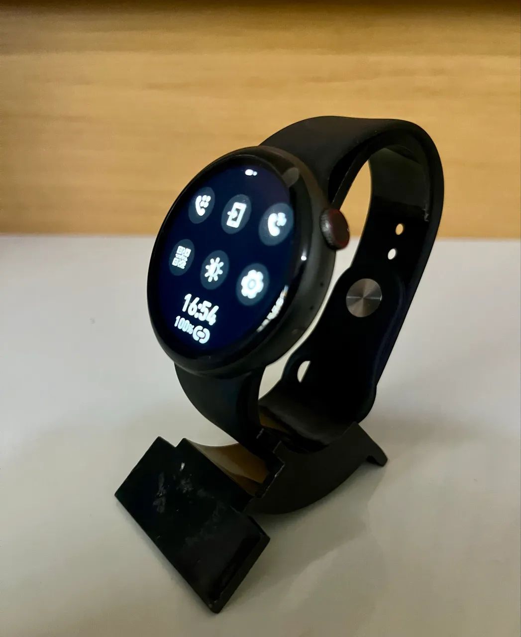 Smartwatch Relógio Inteligente Redondo Premium - Design Elegante e Moderno - Foto 5