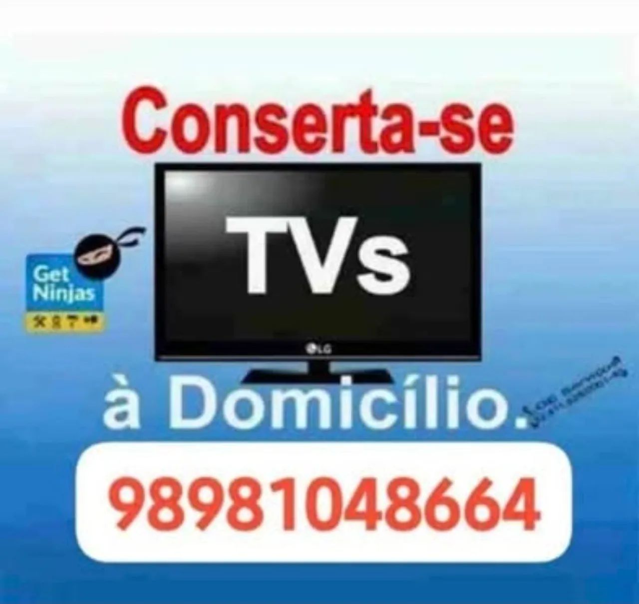 CONSERTO DE TV ?  ADOMICILIO !