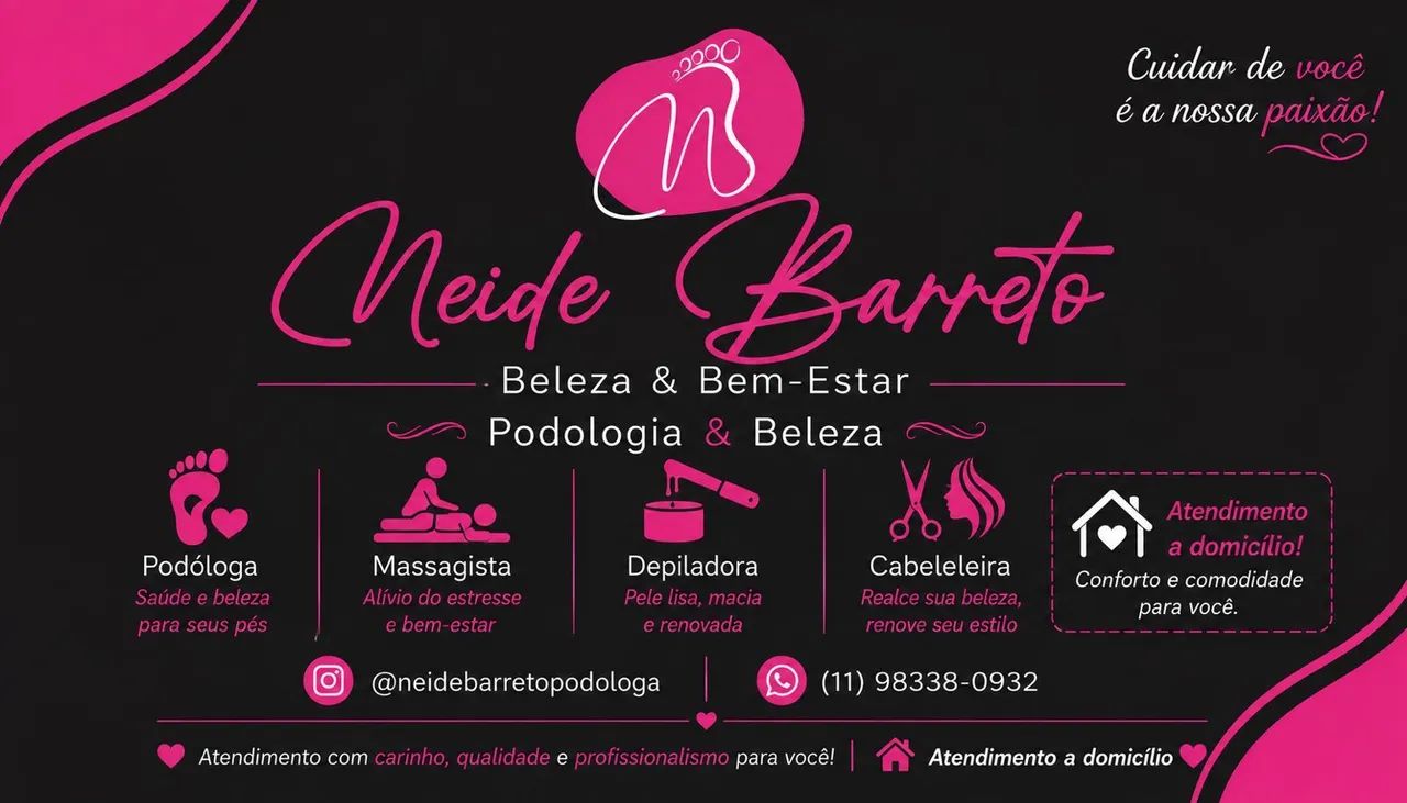 Podologia e beleza Neide Barreto 