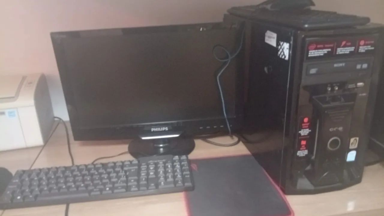 PC EXCELENTE CONFIGURAÇÃO ÓTIMO PRA TRABALHOS HOME OFICCE E JOGOS  - Foto 3