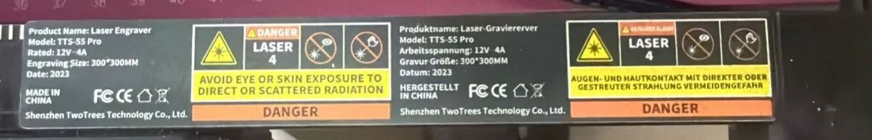 Máquina de gravação a laser TTS 55 PRÓ - Foto 2