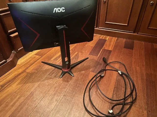 Monitor Gamer AOC Speed 24G2 tela de 23,8 polegadas tempo de resposta 1ms - Foto 2