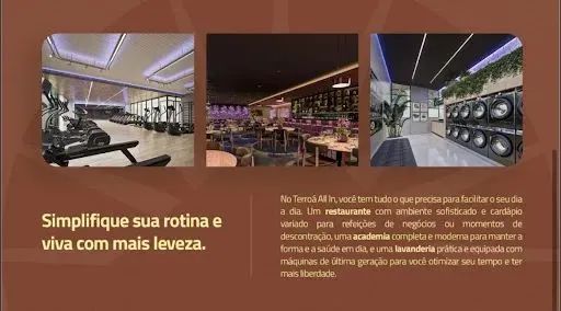 Ágio de flat com 1 suíte no Terroà All In na Orla 14 - Foto 2