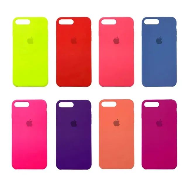 Capa Case iPhone 7 Plus/ 8 Plus aveludada Lacrada  - Foto 2