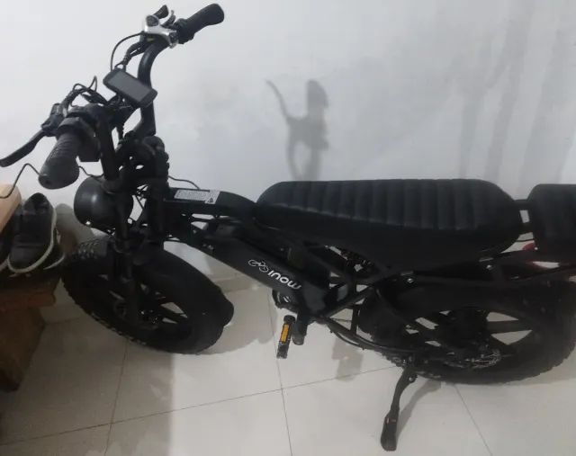 Bicicleta Elétrica V20 PRO 1000w sem banco extensor - Foto 2