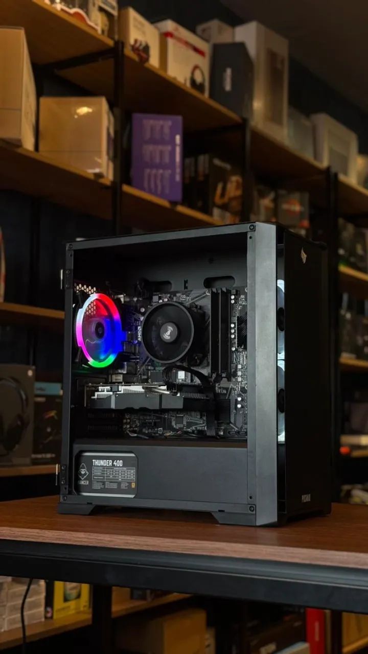 PC Gamer AMD Ryzen 5 4500 + RX 580 8GB