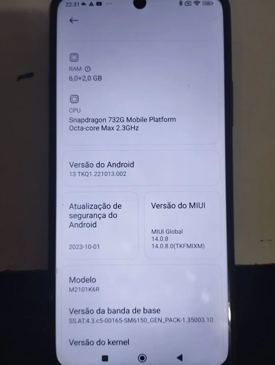 celular redmi note 10 pro ORIGINAL usado - Foto 4