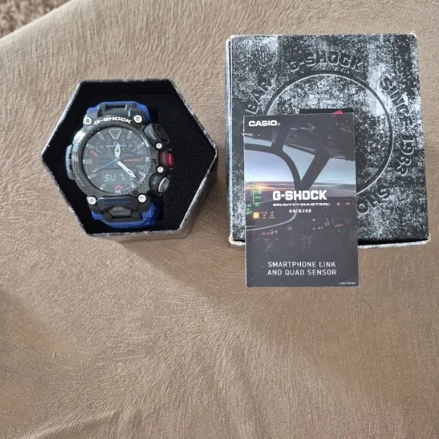 Relógio G-Shock GravityMaster Carbono Core Quad Imperdível - Foto 5
