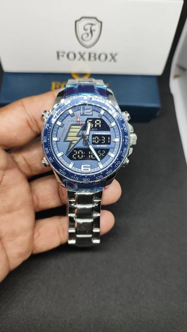 Relógio Masculino Foxbox Entrega Grátis 