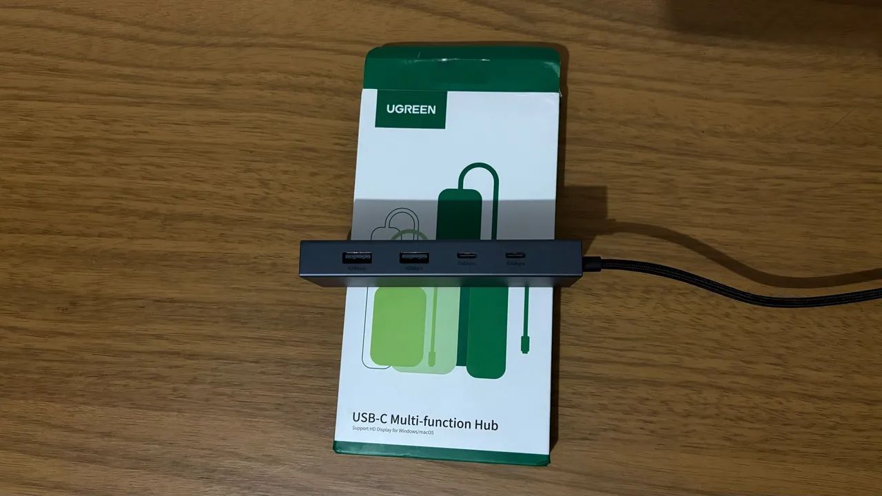 U green Usb Hub Revodook Pro 7 em 1 com 2 HDMI - Foto 2