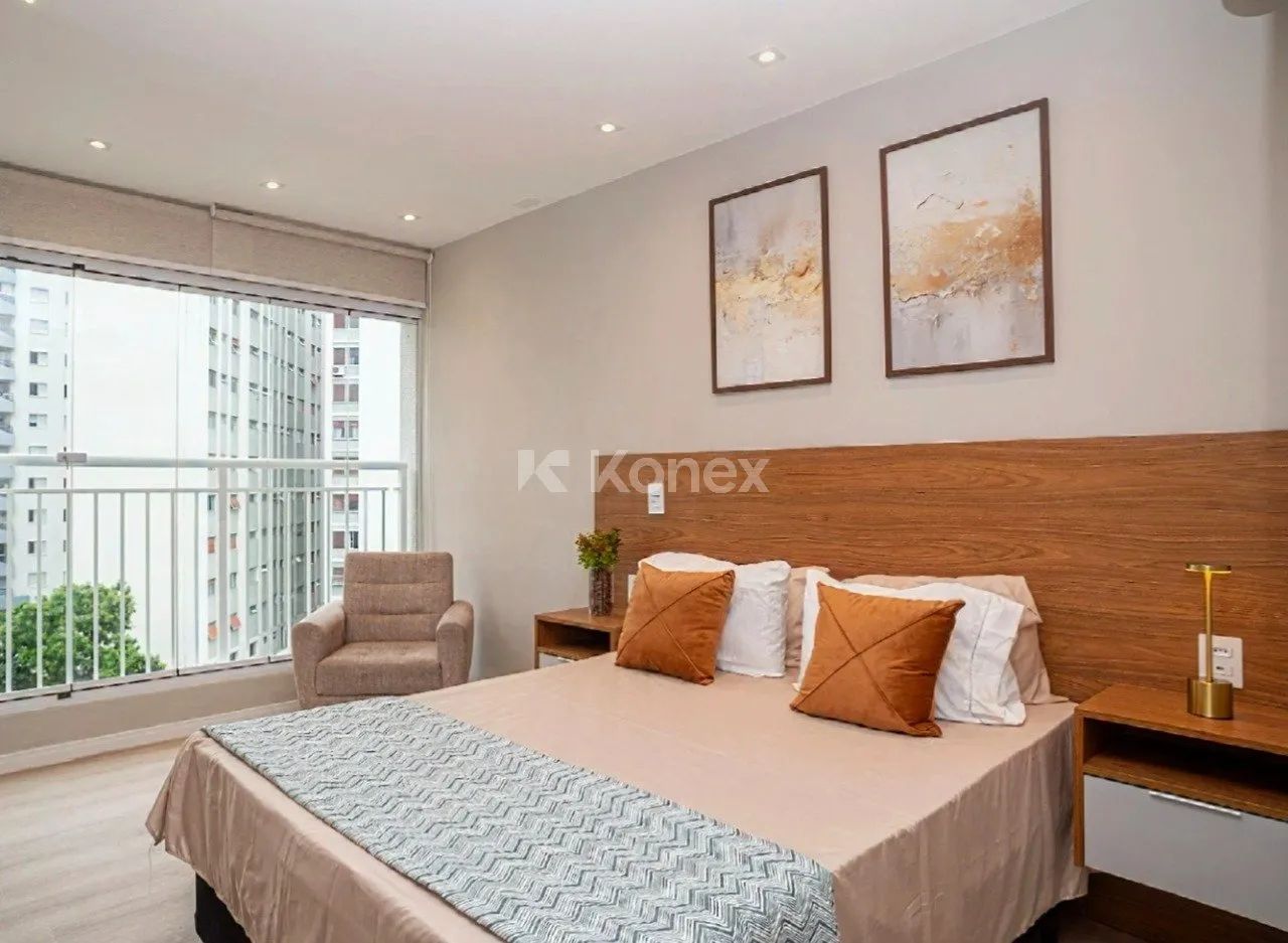 Studio novo para alugar com 27m², 1 quarto e sem vaga - Foto 3
