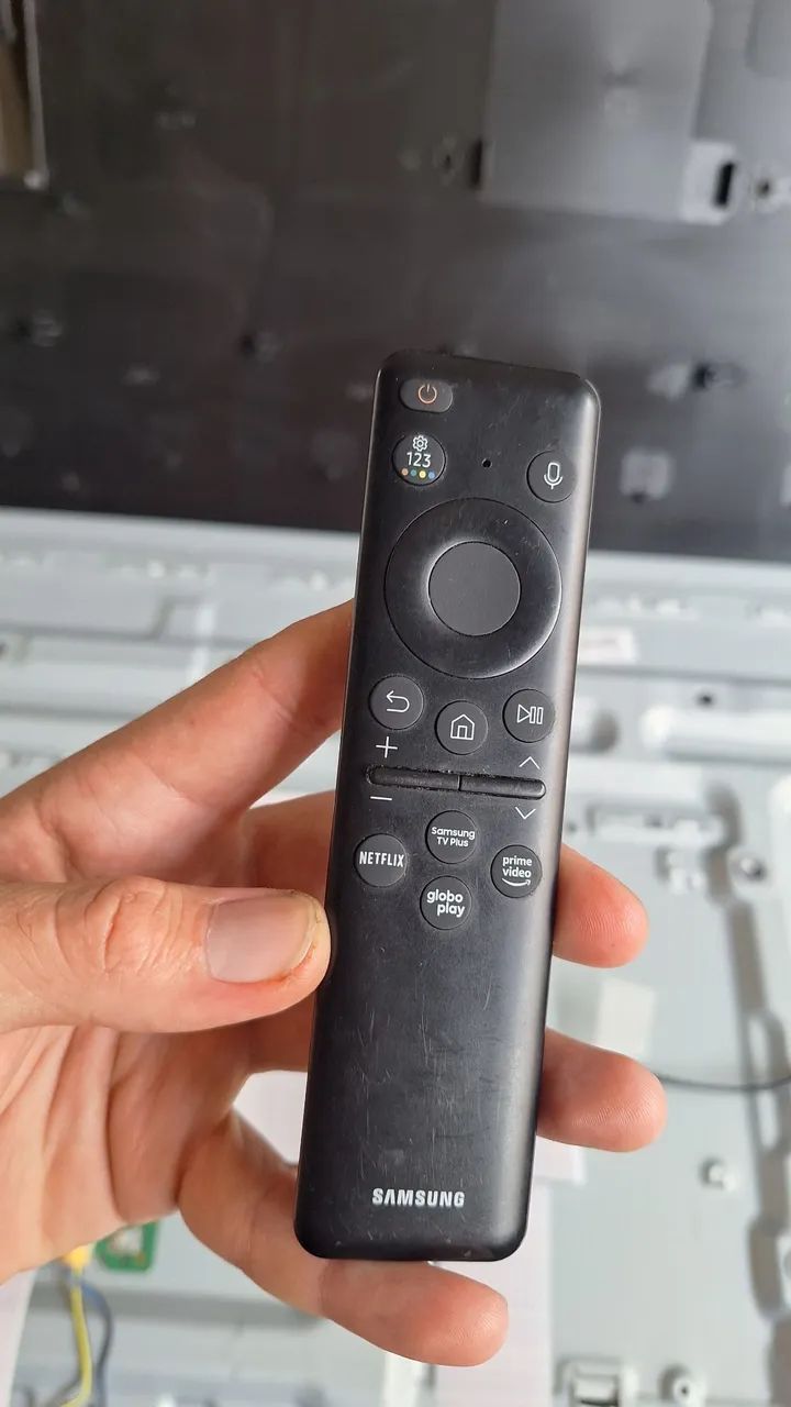 Tv sansung qled 4k com defeito na tela - Foto 6