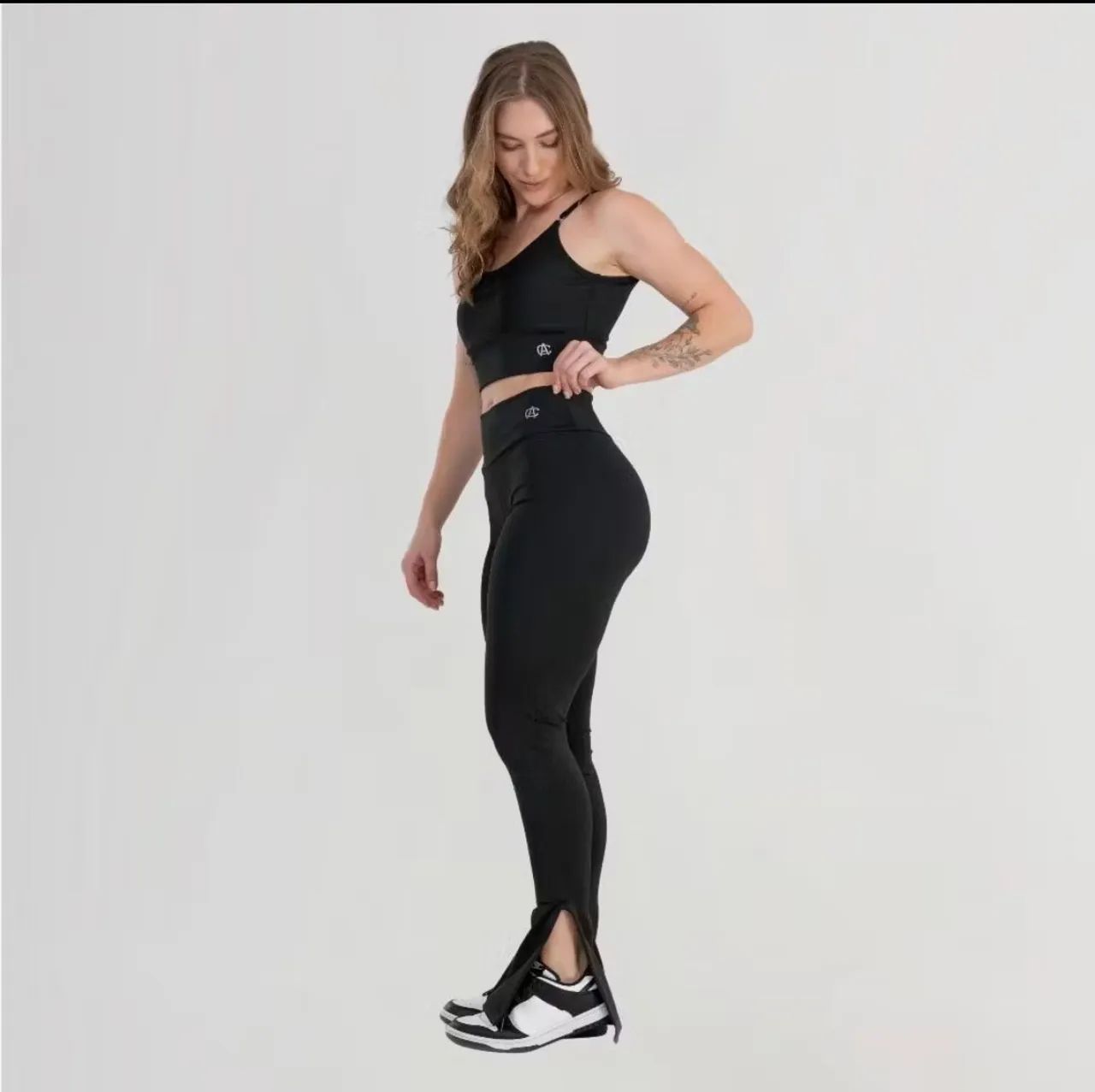Kit com 2 calças legging flare - Foto 2