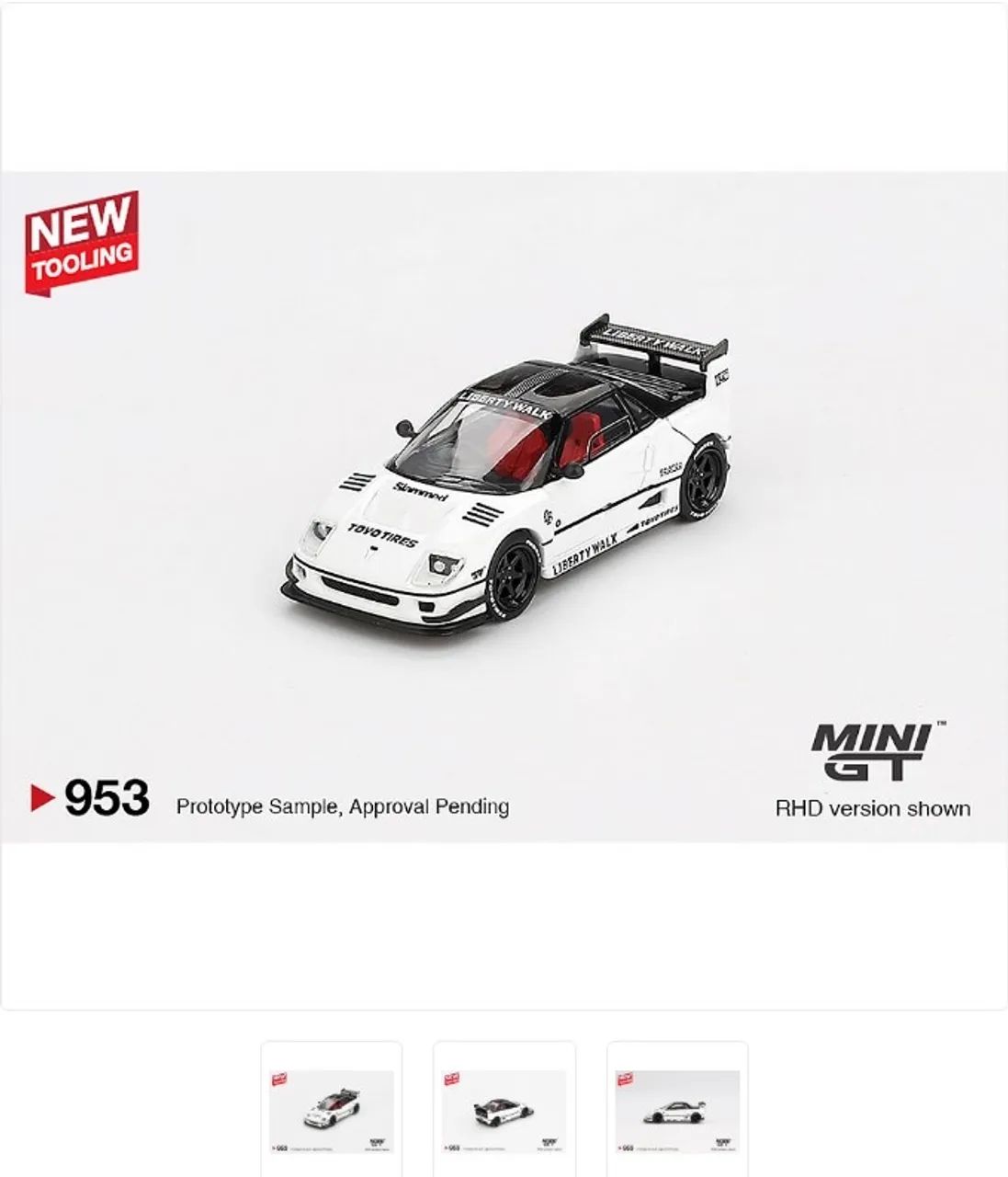 Mini GT 953 Mazda AZ-1 Liberty Walk LB40 - Hobbies e coleções