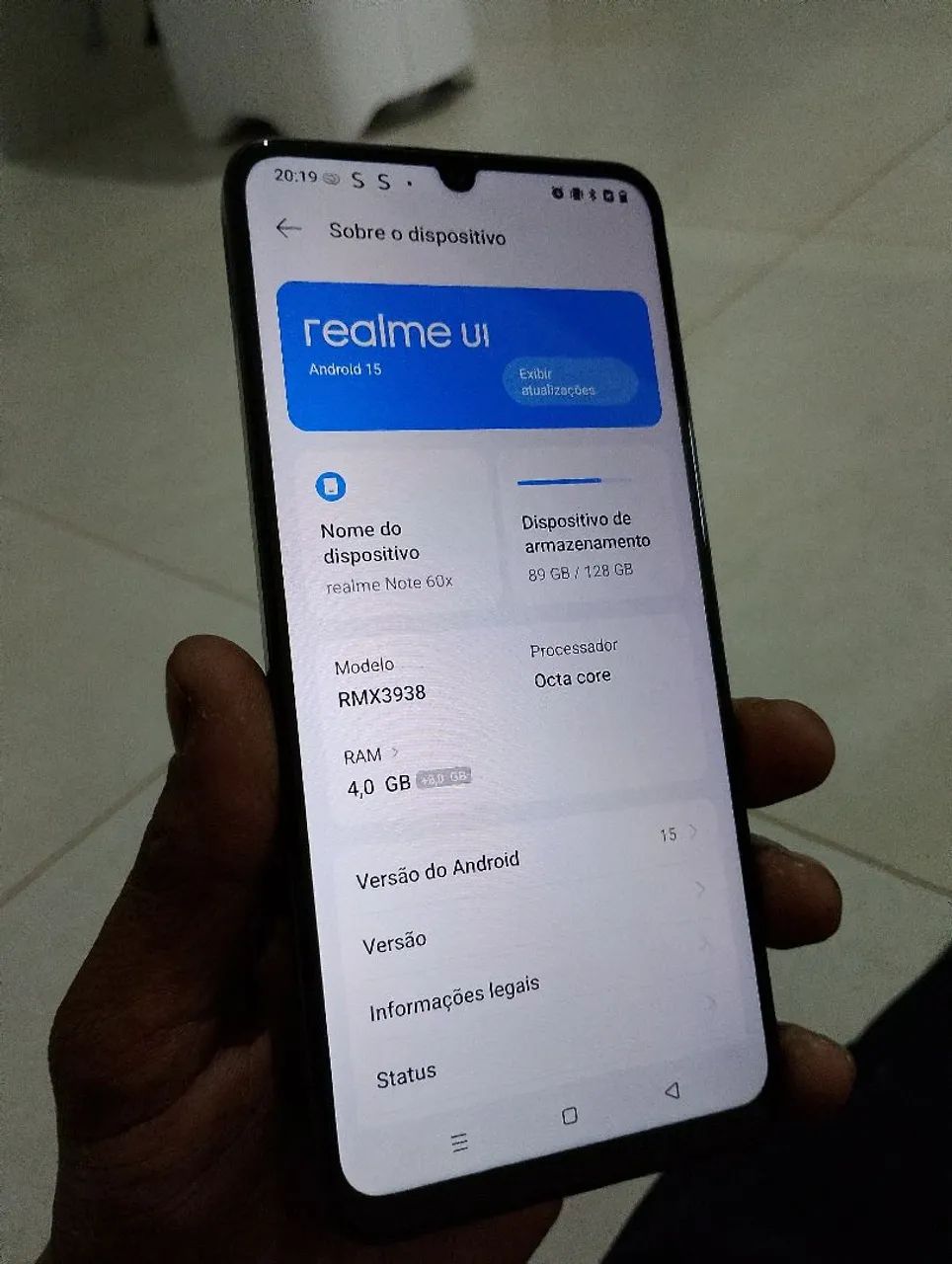 Realme Note 60x em perfeito estado - Foto 3