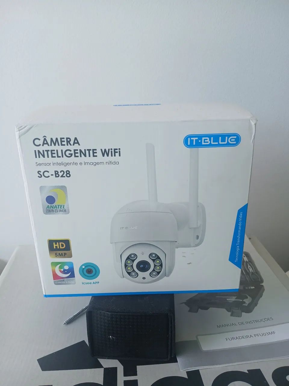 Câmera inteligente WiFi It.Blue