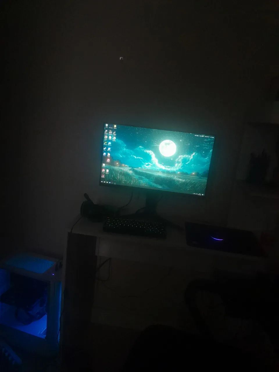 PC GAMER MONSTRO SUPER NOVO TROCO POR IPHONE!!! - Foto 2