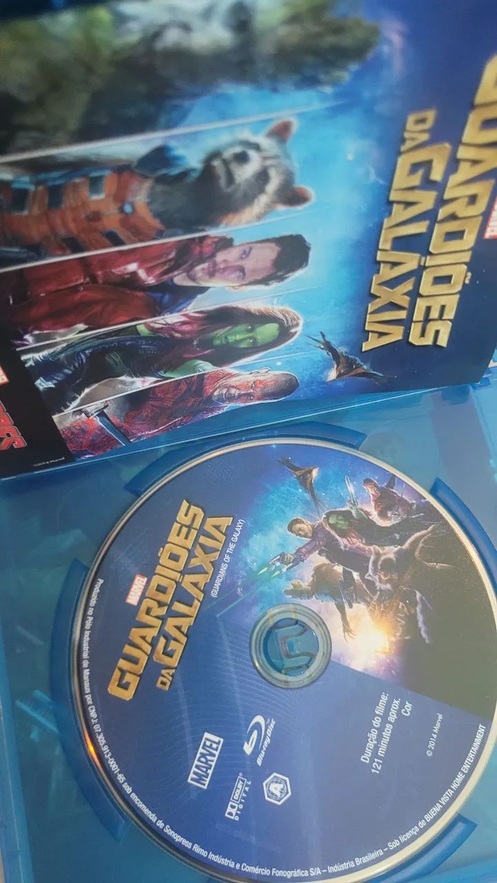 Blu-ray Guardiões da Galáxia  - Foto 3