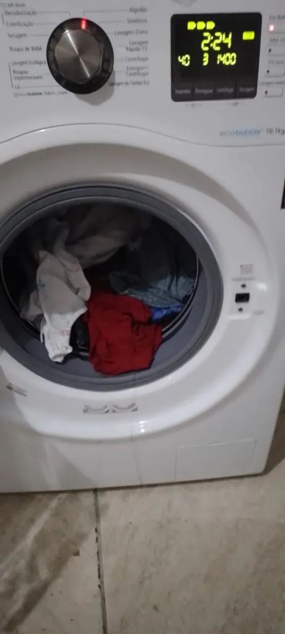 vendo uma lava e seca Samsung 10kg  - Foto 4