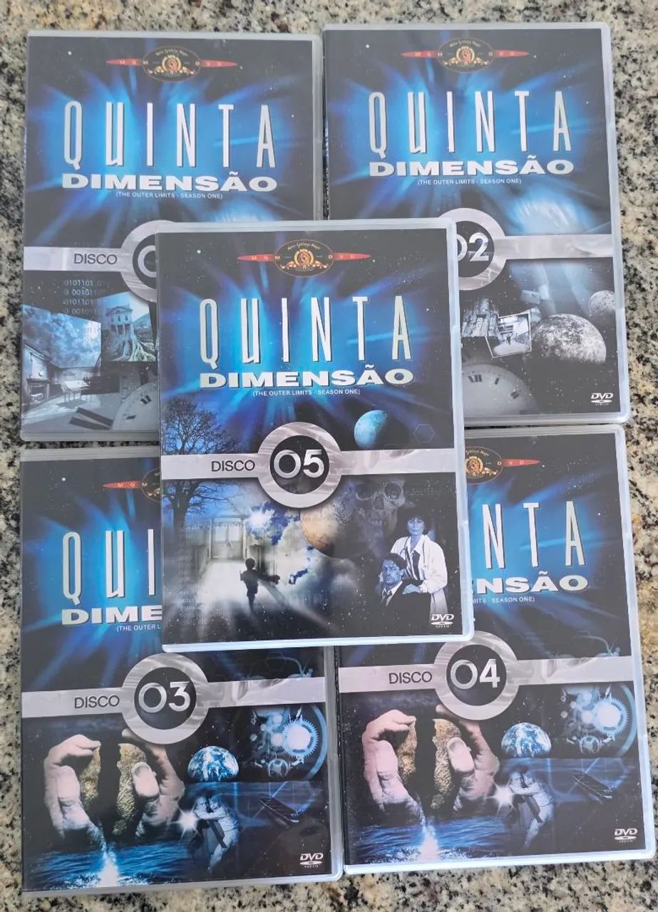 Box DVD QUINTA DIMENSÃO 