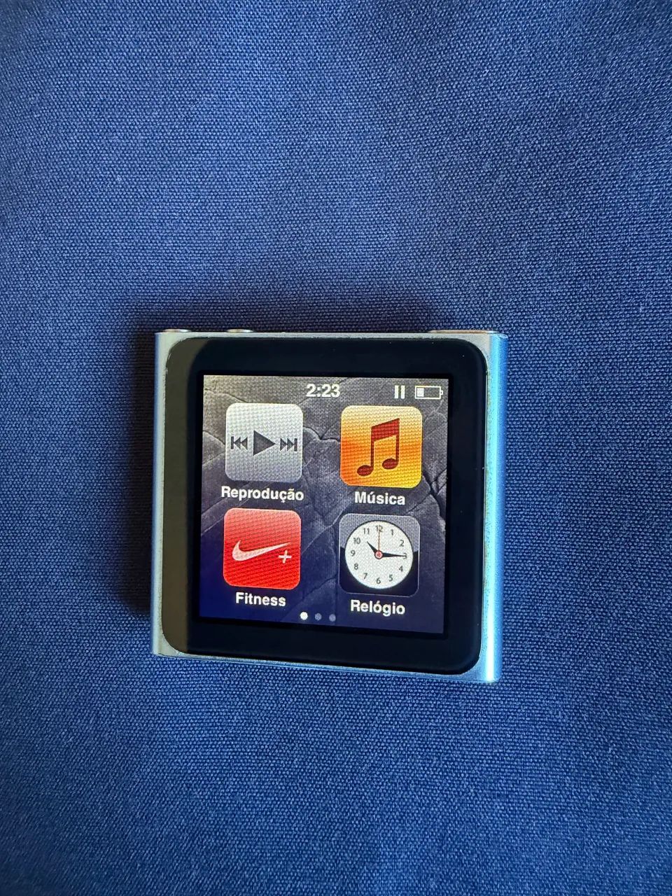 Apple iPod Nano 6th Geração - 8 Gb - Azul - touch screen