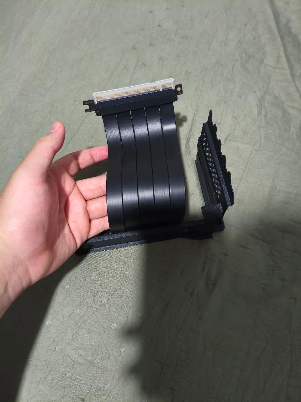 Suporte Vertical  De GPU PCIE 4.0 X16 TEUCER - Foto 3