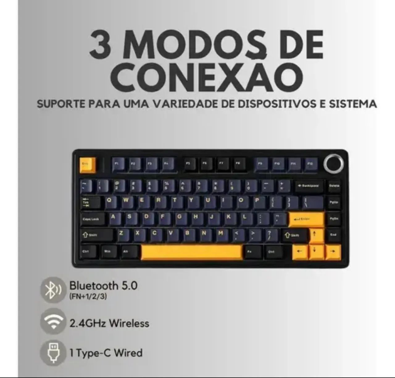 Teclado Aula F75