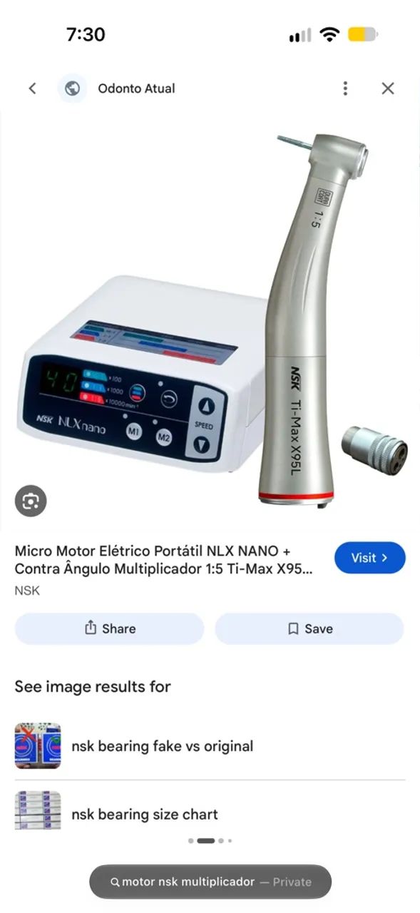 MOTOR MULTIPLICADOR NSK