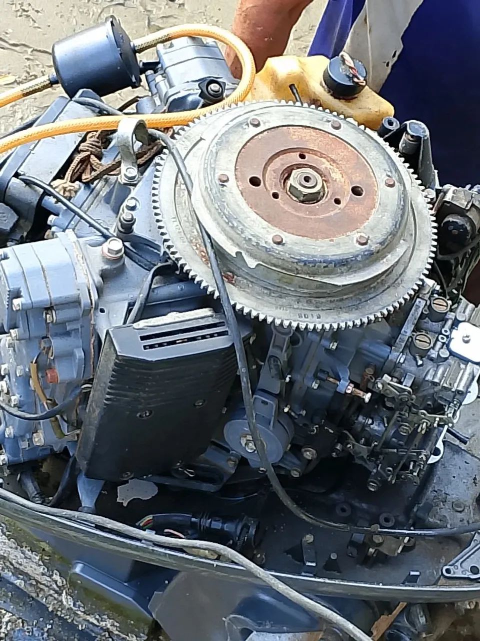 Motor de popa Yamaha 115 - Foto 3