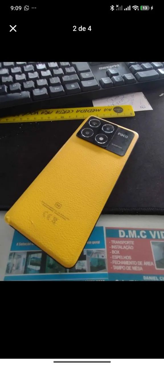 Poco x6 pro 12gb de ram 512 de memória  - Foto 3