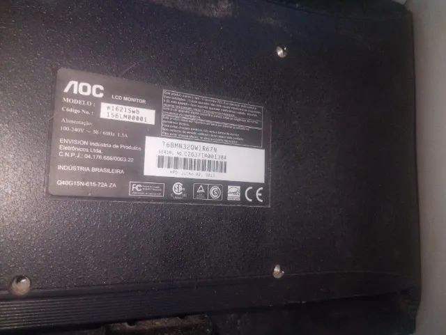 Monitor e1621SW - Foto 2