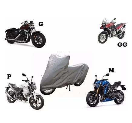 Capa Protetora P/ Cobrir Moto Motocicleta 100% Impermeável Sem Forro Com Elástico z1477 ae - Foto 4