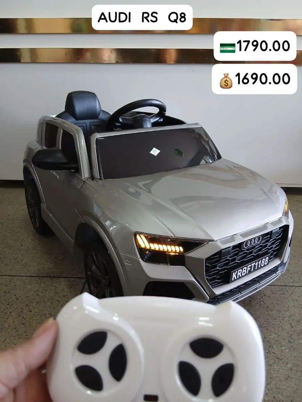 AUDI 12 v elétrico 