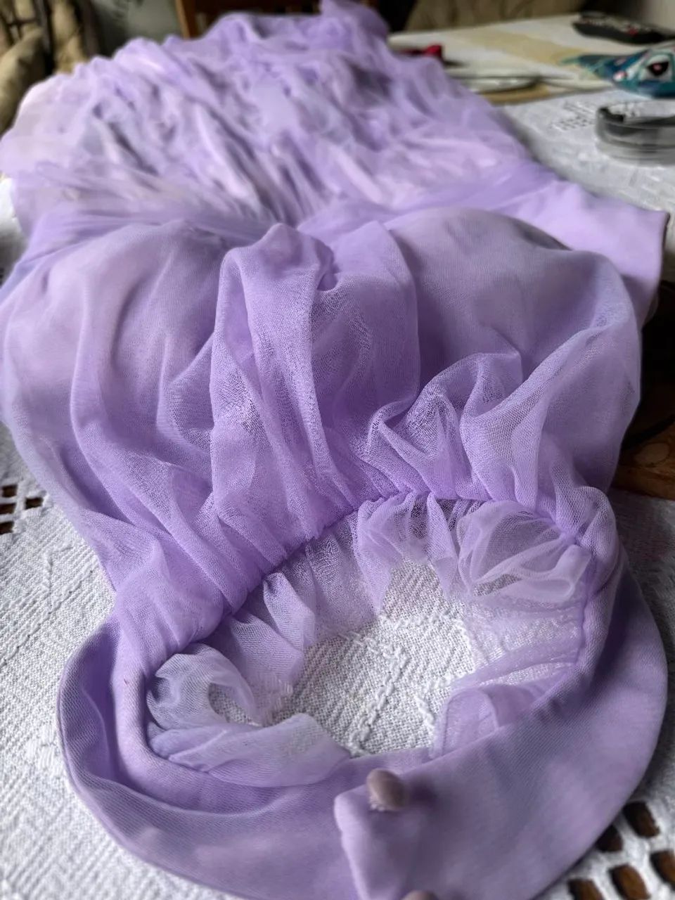 Vestido lindíssimo ? lavanda ? - Foto 5
